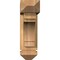Ekena Millwork Merced Arts and Crafts Smooth Bracket w/ Offset Brace, Western Red Cedar, 5 1/2"W x 18"D x 18"H BKT0604X18X18MRC03SWR - alternate 3